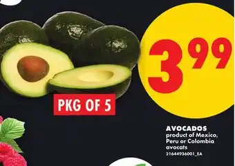 No Frills AVOCADOS, PKG OF 5 offer