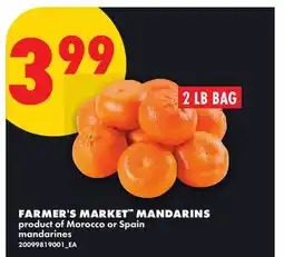 No Frills FARMER'S MARKET MANDARINS, 2 LB BAG offer