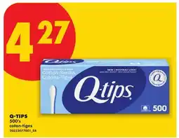 No Frills Q-TIPS, 500's offer