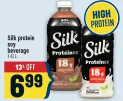 Marché Adonis Silk protein soy beverage offer