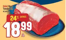 Marché Adonis Halal Beef Tenderloin offer