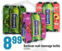 Marché Adonis Barbican malt beverage bottle offer