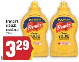 Marché Adonis French's classic mustard offer