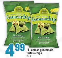 Marché Adonis El Sabroso guacamole tortilla chips offer