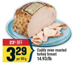 Marché Adonis Cuddy oven roasted turkey breast offer