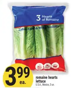 Marché Adonis romaine hearts lettuce offer