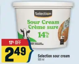 Marché Adonis Selection sour cream offer