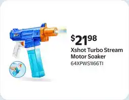 Walmart Xshot Turbo Stream Motor Soaker offer