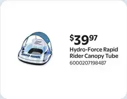 Walmart Hydro-Force Rapid Rider Canopy Tube offer