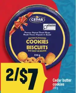 Marché Adonis Cedar butter cookies offer