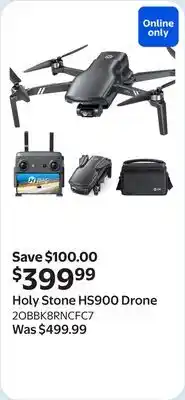 Walmart Holy Stone HS900 Drone offer