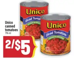 Marché Adonis Unico canned tomatoes offer