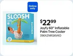 Walmart Joyfy 60 Inflatable Palm Tree Cooler offer