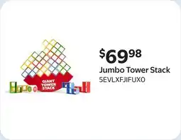 Walmart Jumbo Tower Stack offer