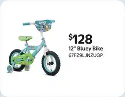 Walmart 12 Bluey Bike offer