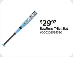 Walmart Rawlings T-Ball Bat offer