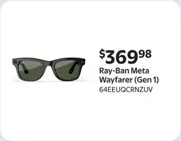 Walmart Ray-Ban Meta Wayfarer (Gen 1) offer