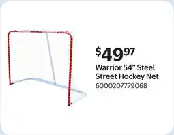 Walmart Warrior 54 Steel Street Hockey Net offer