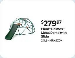 Walmart Plum Deimos Metal Dome with Slide offer