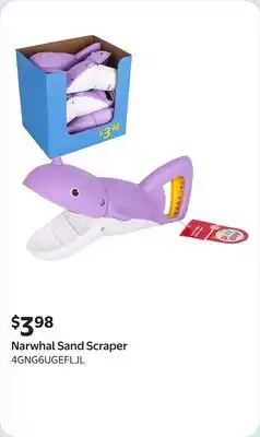 Walmart Narwhal Sand Scraper offer
