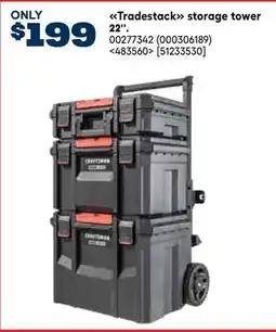 RONA CRAFTSMAN Tradestack storage tower offer