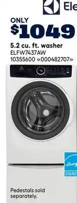 RONA ELECTROLUX 5.2 cu. ft. washer offer