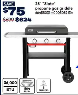 RONA 28 Slate propane gas griddle offer