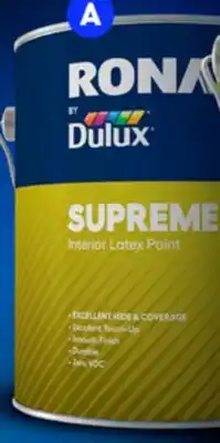 RONA Supreme offer