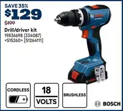 RONA Drill/driver kit offer