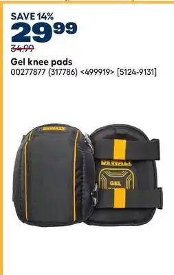 RONA DEWALT Gel knee pads offer
