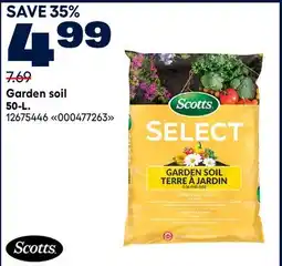 RONA Scotts Garden soil 50-L offer