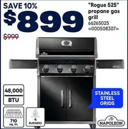 RONA Rogue 525 propane gas grill offer