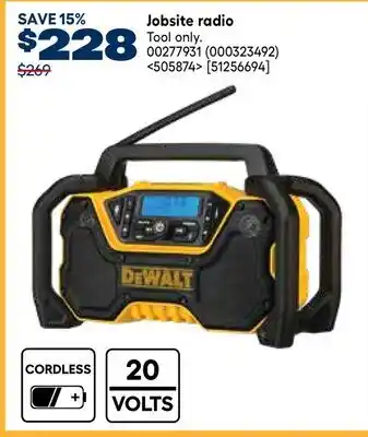 RONA Jobsite radio offer