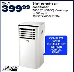 RONA ARCTIC KING 3-in-1 portable air conditioner offer