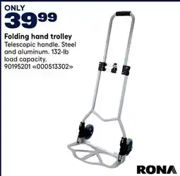 RONA Folding hand trolley offer