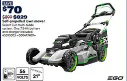 RONA Ego Self-propelled lawn mower offer