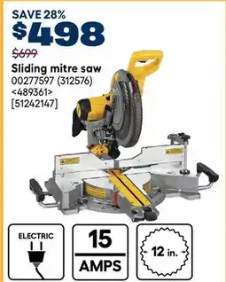 RONA Sliding mitre saw offer