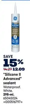 RONA GE Silicone II Advanced sealant offer