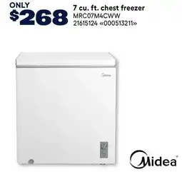 RONA MIDEA 7 cu. ft. chest freezer offer