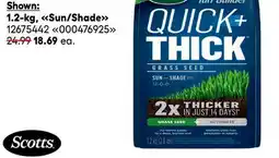 RONA Scotts 1.2 KG. Sun/Shade offer