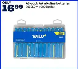 RONA 48-pack AA alkaline batteries offer