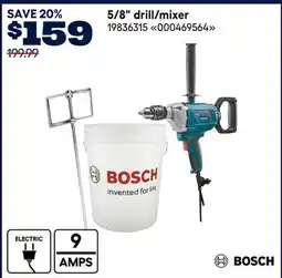 RONA BOSCH 5/8 drill/mixer offer