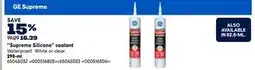 RONA Supreme Silicone sealant offer
