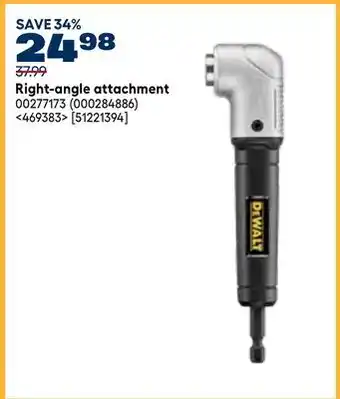 RONA Right-angle attachment offer
