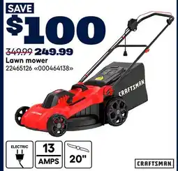RONA CRAFTSMAN Lawn mower offer