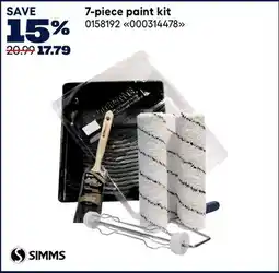 RONA 7-piece paint kit offer