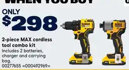 RONA 2-piece MAX cordless tool combo kit offer