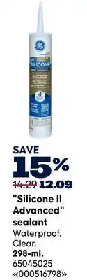 RONA Silicone II Advanced sealant 298-ml offer