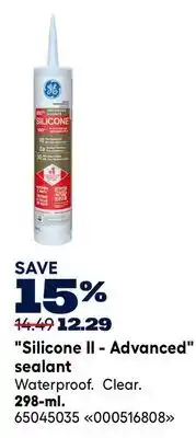 RONA Silicone II - Advanced sealant, 298-ml offer