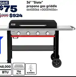 RONA Weber 36 Slate propane gas griddle offer